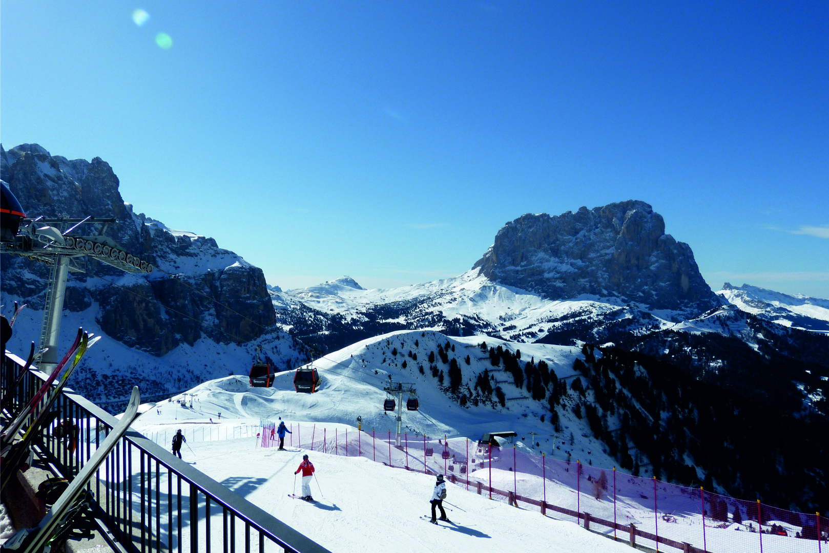 Reck Skireisen Dolomiten Skigebiet